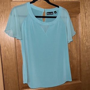 Turquoise short sleeve